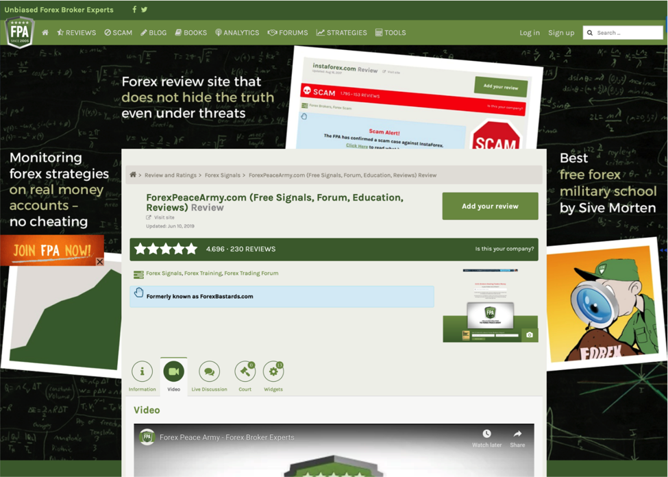 Forex Peace Army là gì? Diễn đàn FPA gồm có những gì ?