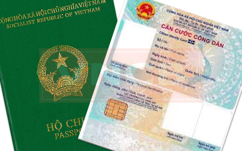 Mang theo căn cước công dân hoặc hộ chiếu để xác thực