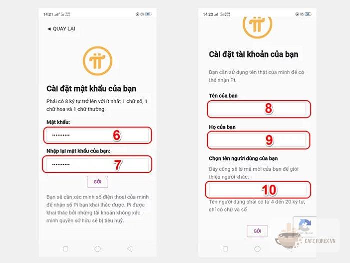 Sau khi đăng ký mở tài khoản thành công, bạn phải đăng nhập vào tài khoản