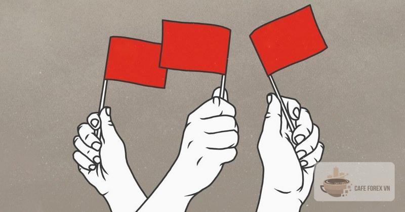 Red Flag trong tiếng Việt là cờ đỏ, dùng để ám chỉ những tín hiệu không ổn định hay những nguy hiểm có thể xảy ra