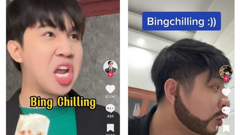 Bing chilling trên tiktok