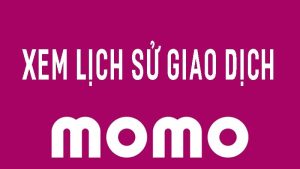 Xem lịch sử giao dịch ví Momo